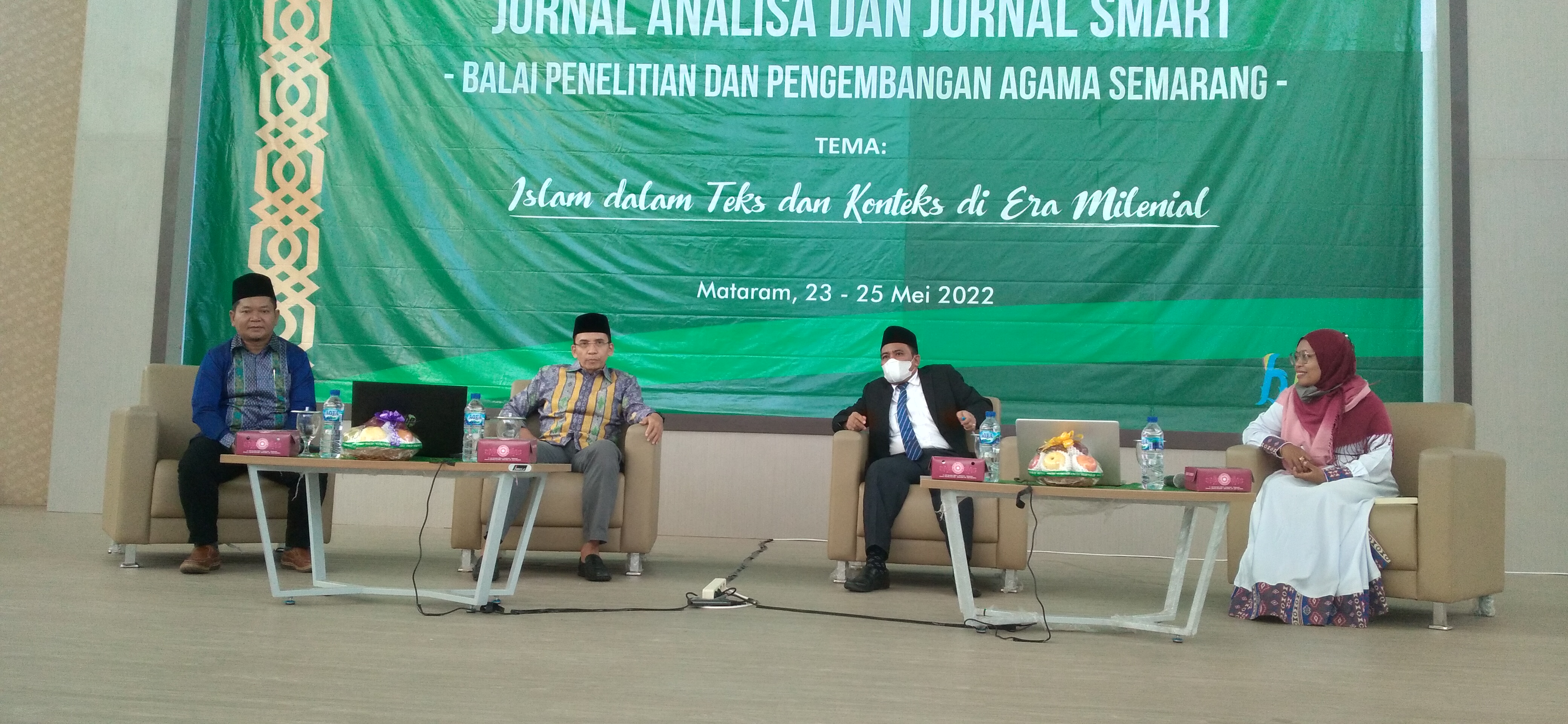 Balai Litbang Agama Semarang Gelar Acara di UIN Mataram