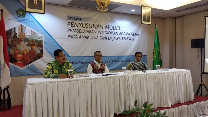 Workshop Penyusunan Model Pembelajaran Pendidikan Agama Islam Pada Anak Usia Dini di Jawa Tengah
